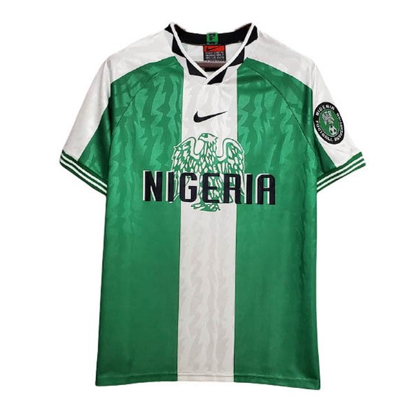 Camiseta Nigeria Primera Equipo Retro 1996 Verde